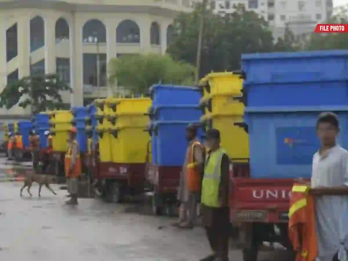 Karachi waste collection