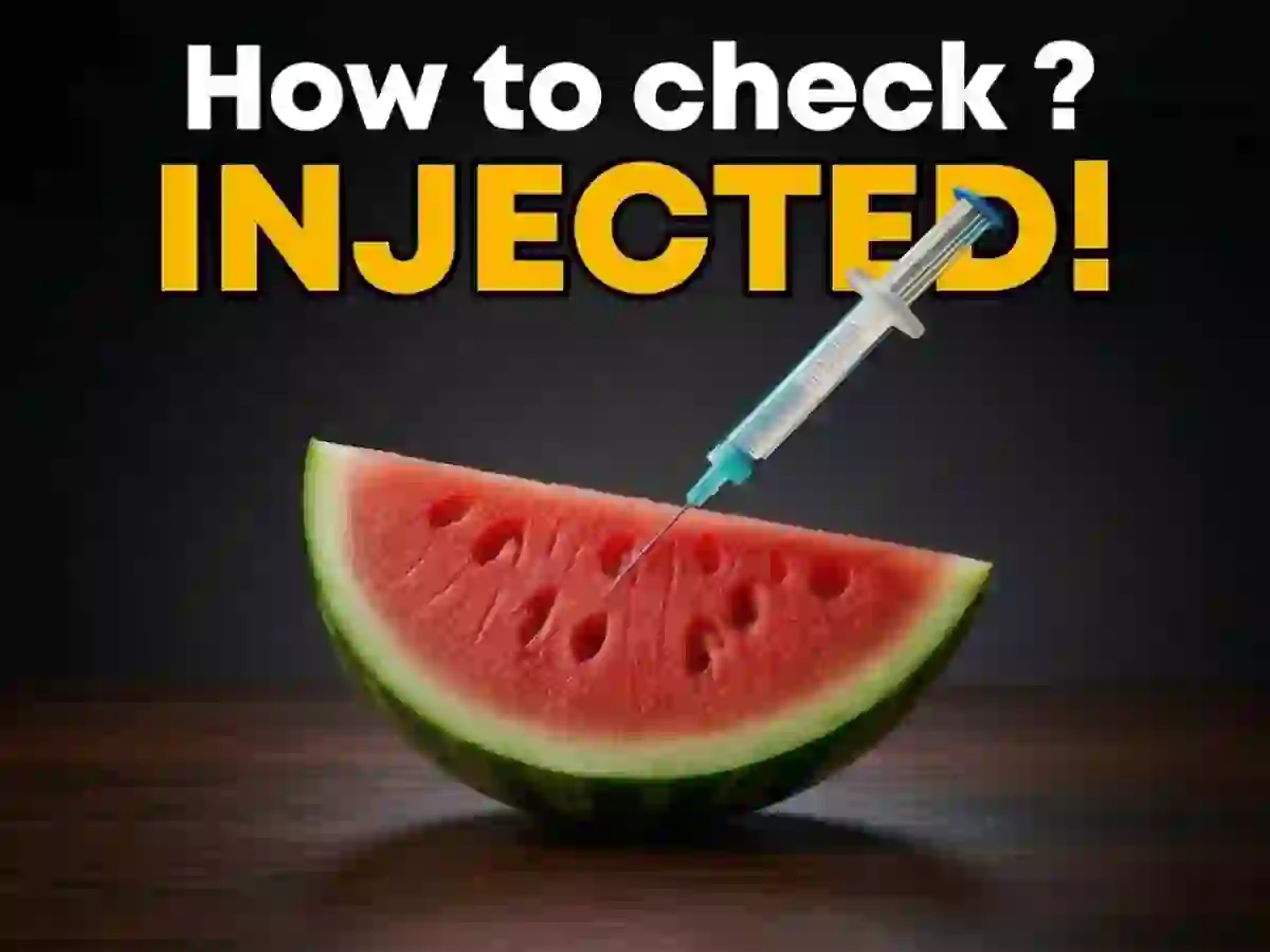 Watermelon chemical injection rumors