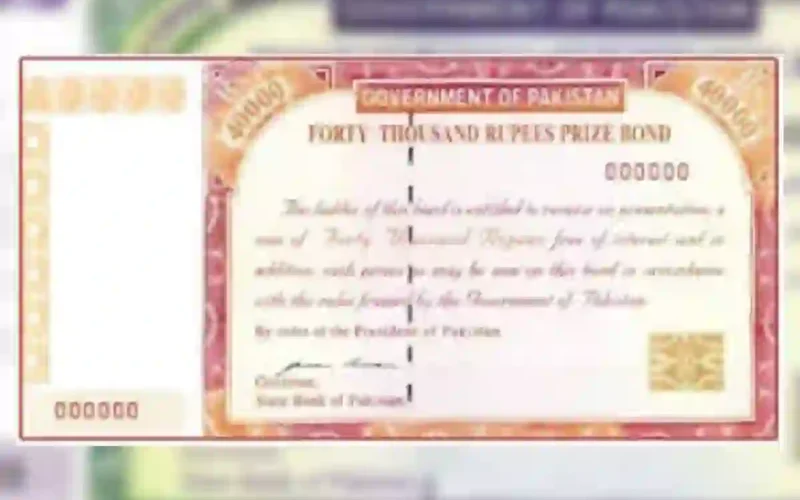 40000 Prize Bond Draw June 2026