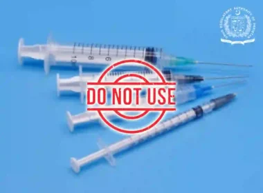 DRAP Syringe Alert Pakistan