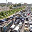 Karachi Traffic Police have intensified enforcement of lane discipline rules on Shahrah-e-Faisal, issuing 73 electronic challans on the second day of the newly implemented lane violation crackdown.
