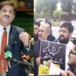 Opposition Protest During Sindh Budget Session