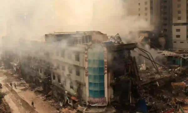 Gul Plaza fire