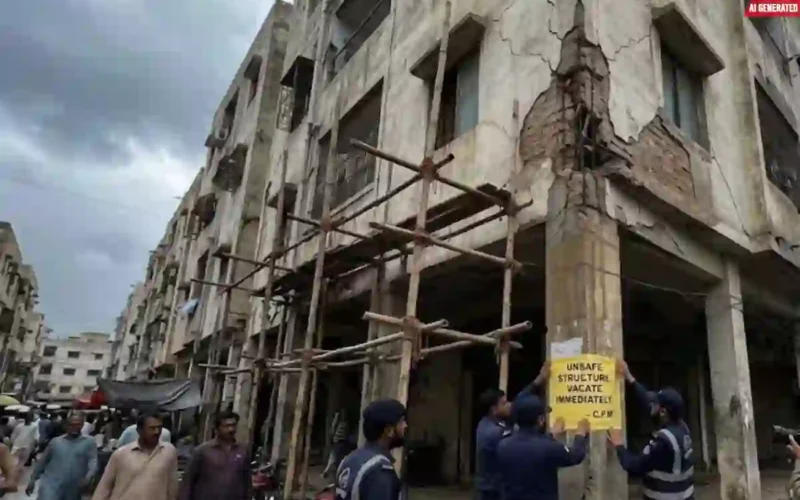 Karachi buildings
