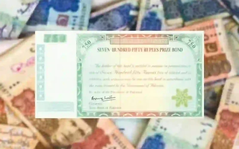 Rs 750 prize bond results