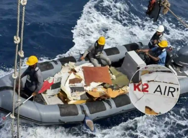 K2 Airways wreckage