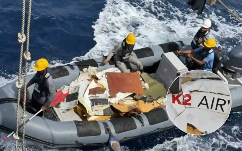 K2 Airways wreckage