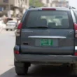 Sindh government number plates crackdown