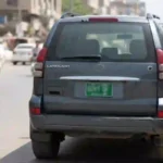 Sindh government number plates crackdown
