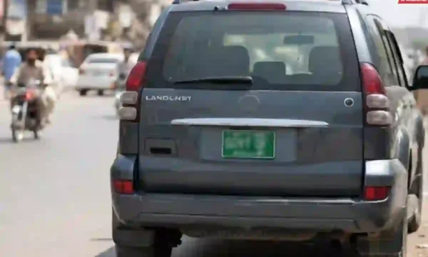 Sindh government number plates crackdown