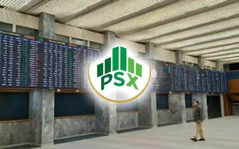 PSX KSE-100 Index today