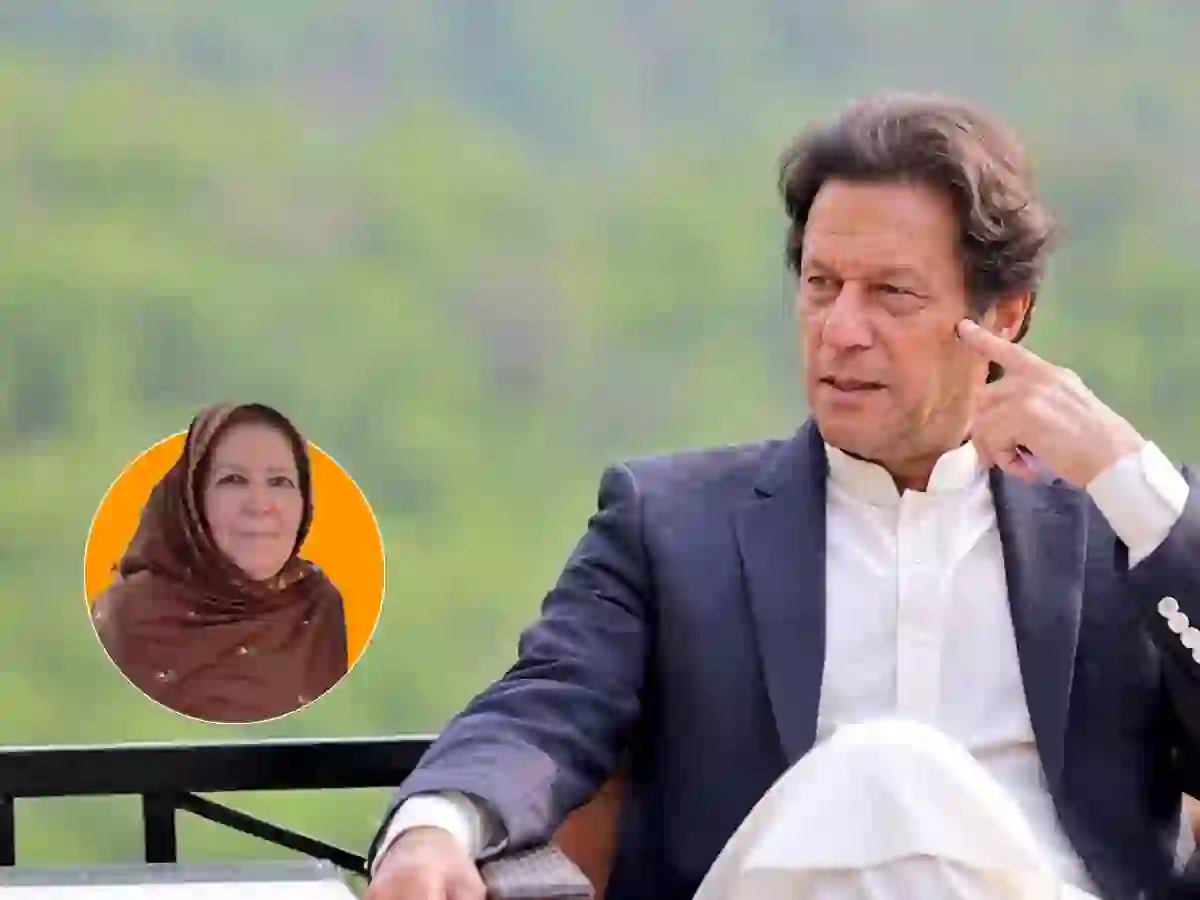 Noreen Niazi meets Imran Khan