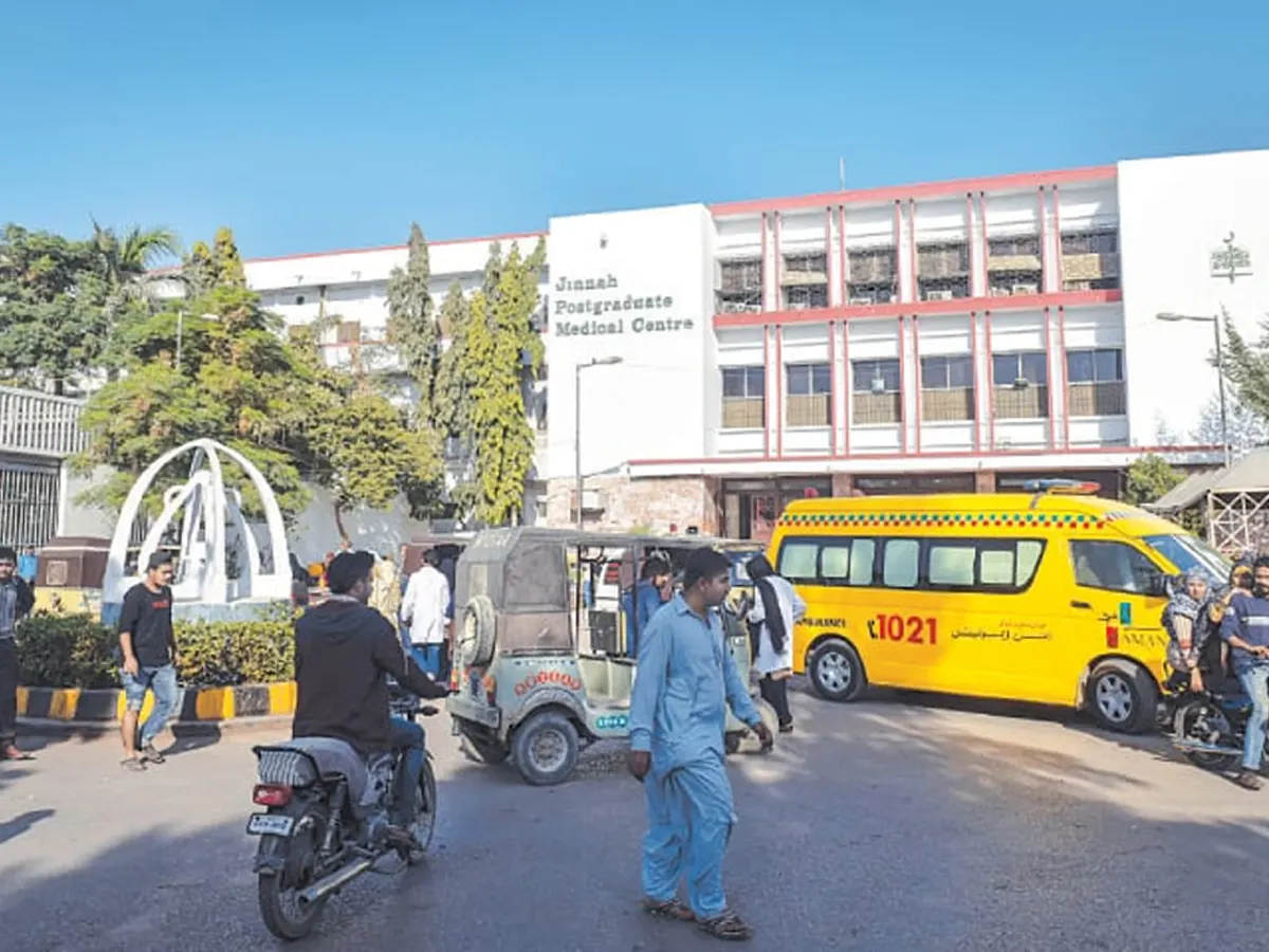 JPMC Karachi fire safety committee
