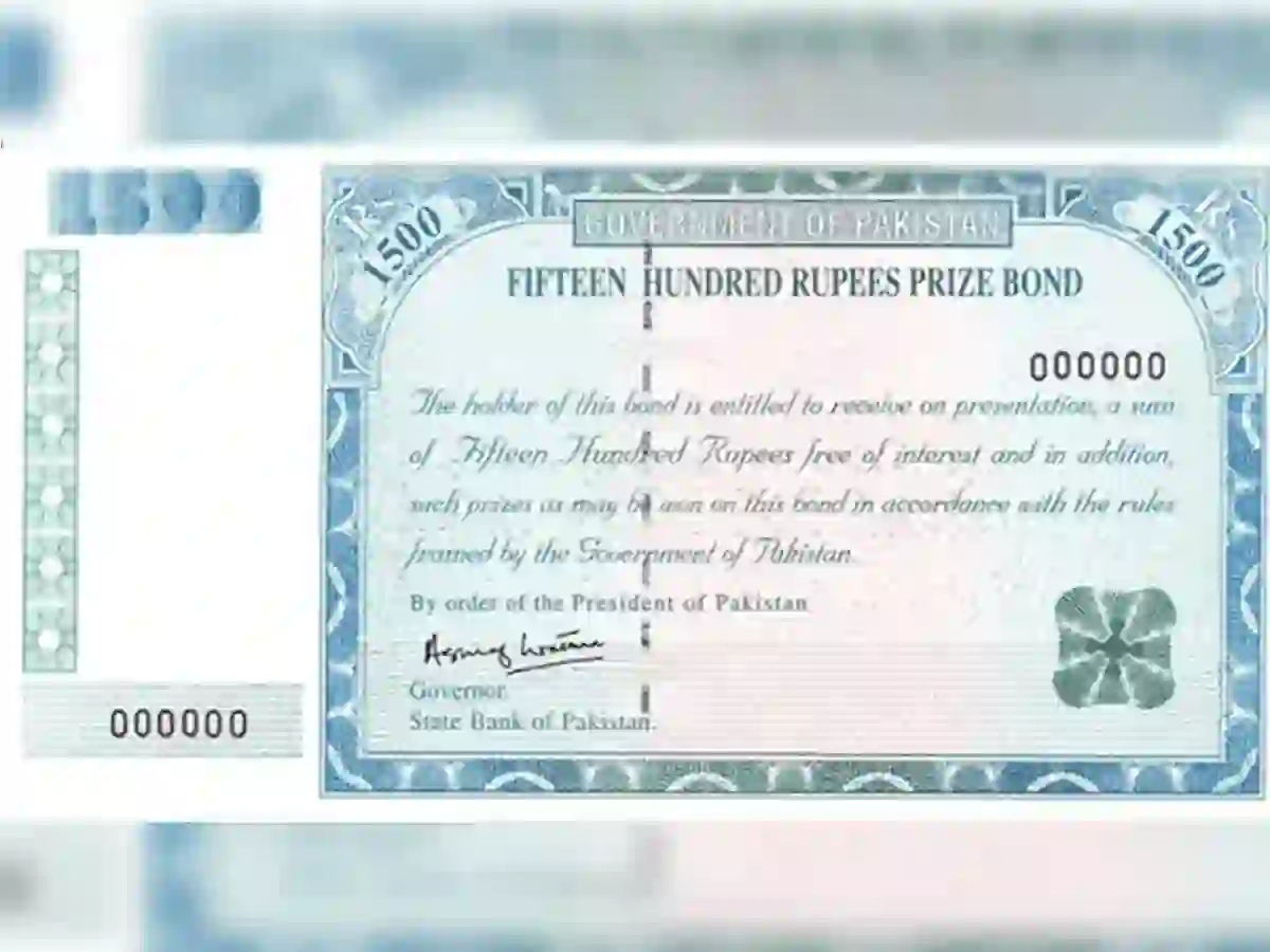 Rs1500 prize bond draw results August 2026