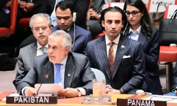 Ishaq Dar addresses UN Security Council briefing on artificial intelligence and international security