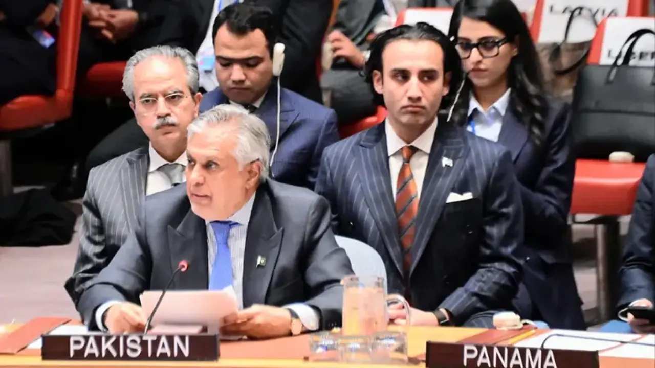 Ishaq Dar addresses UN Security Council briefing on artificial intelligence and international security