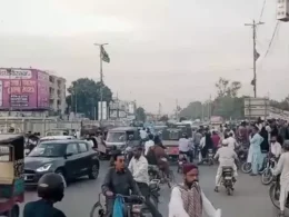 Numaish Chowrangi traffic