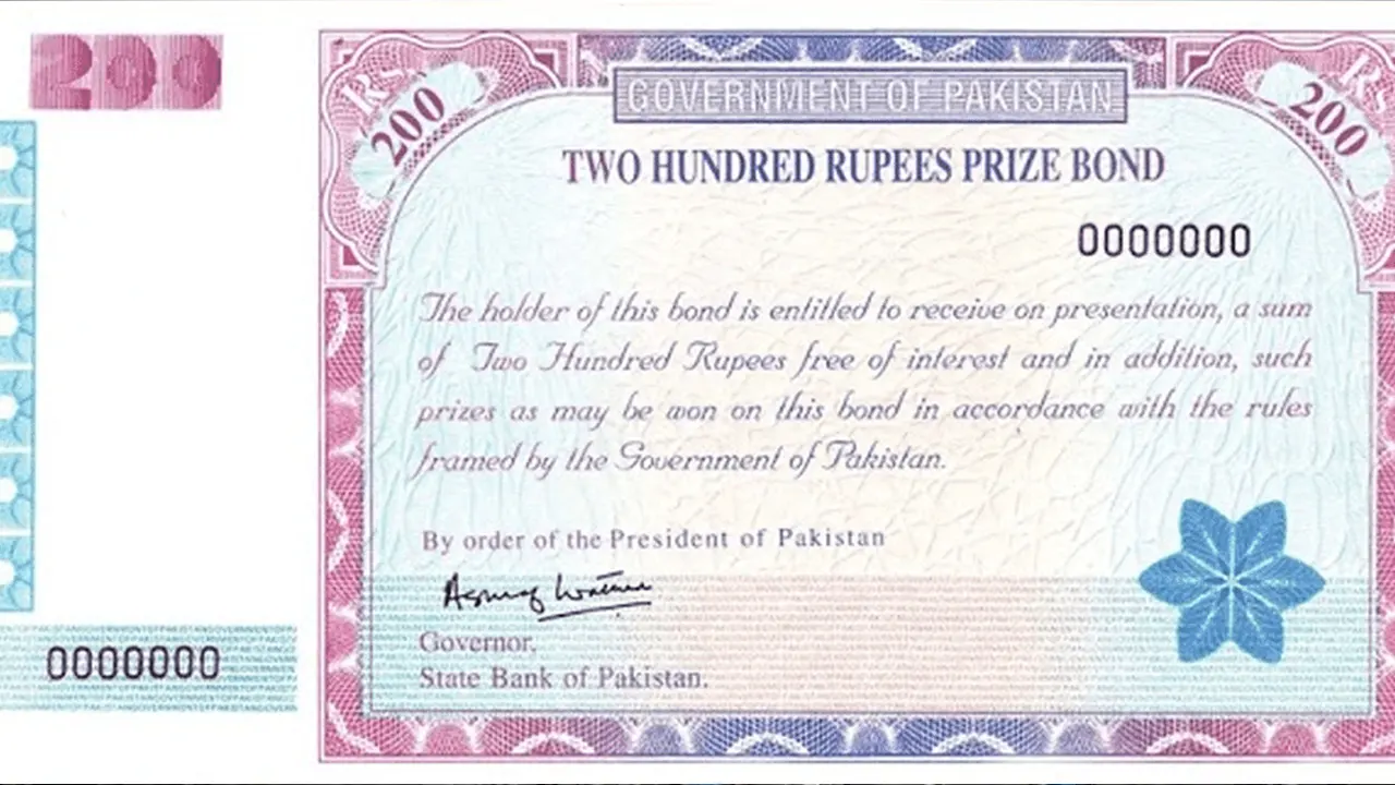 Rs 200 prize bond