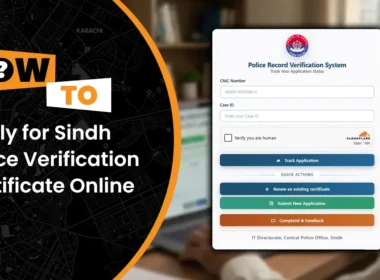 Sindh Police Verification Certificate