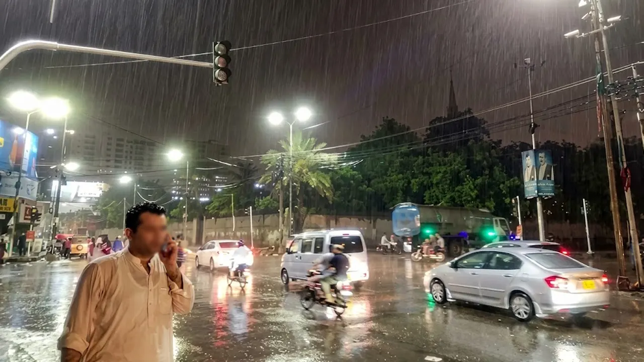 Karachi rain
