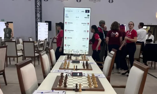 Pakistan Israel chess match 2026