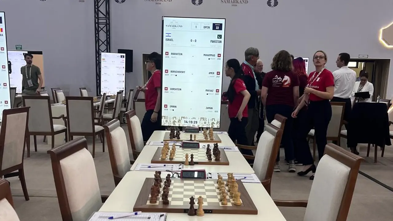 Pakistan Israel chess match 2026