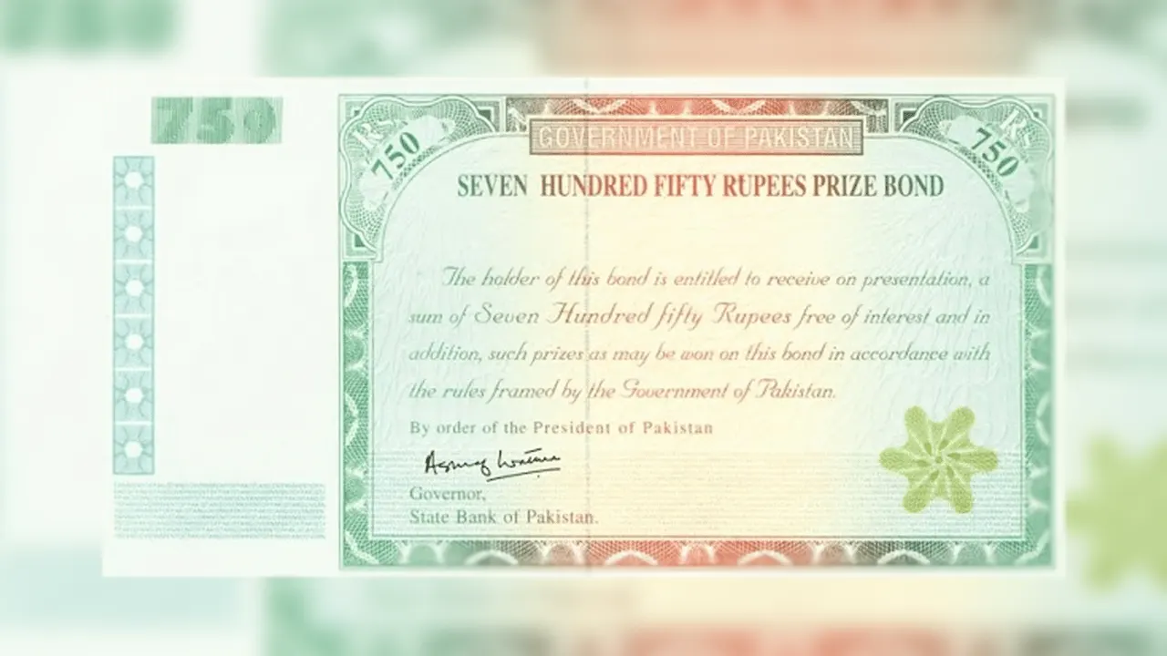 Rs750 prize bond draw 2026