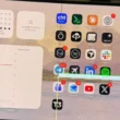 Apple iPhone Duo foldable smartphone showing its inner display