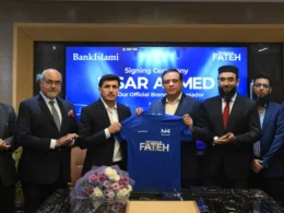 BankIslami signs Muay Thai world champion Nisar Ahmed as its official brand ambassador in Karachi