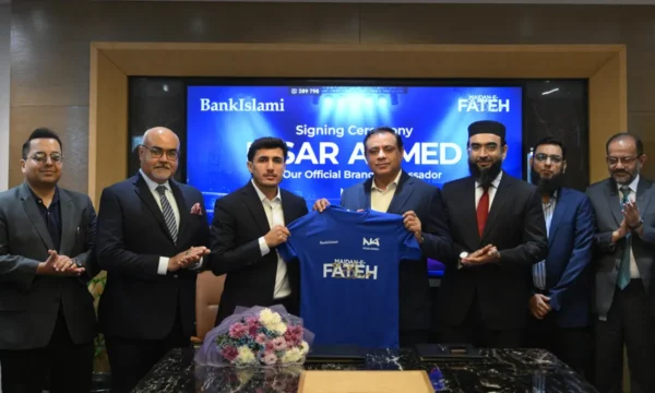 BankIslami signs Muay Thai world champion Nisar Ahmed as its official brand ambassador in Karachi