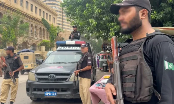 Karachi police investigate alleged job scam involving 59 girls at a Gadap Town farmhouse.