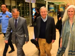 UN Secretary-General António Guterres arrives in Islamabad for official Pakistan visit