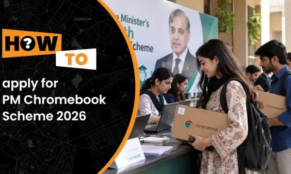 Prime Minister’s Youth Chromebook Scheme for Grade 9 students across Pakistan