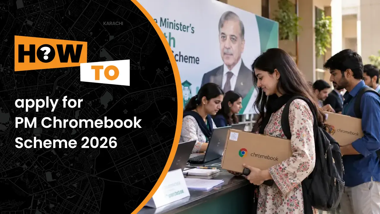 Prime Minister’s Youth Chromebook Scheme for Grade 9 students across Pakistan
