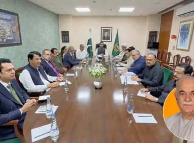 Mahmood Khan Achakzai and PTI-government negotiations in Islamabad