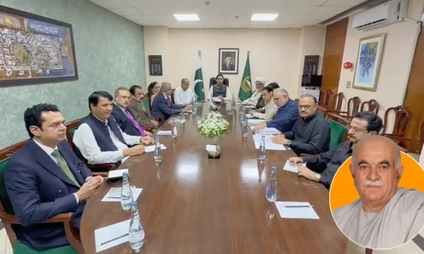 Mahmood Khan Achakzai and PTI-government negotiations in Islamabad