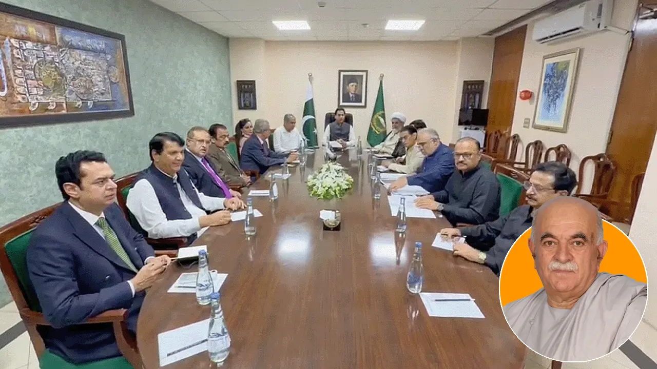 Mahmood Khan Achakzai and PTI-government negotiations in Islamabad